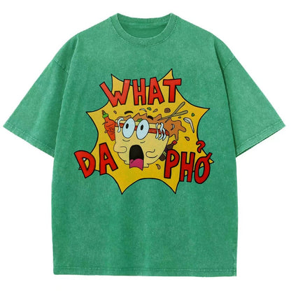 What Da Pho?Vintage Distressed T-shirt