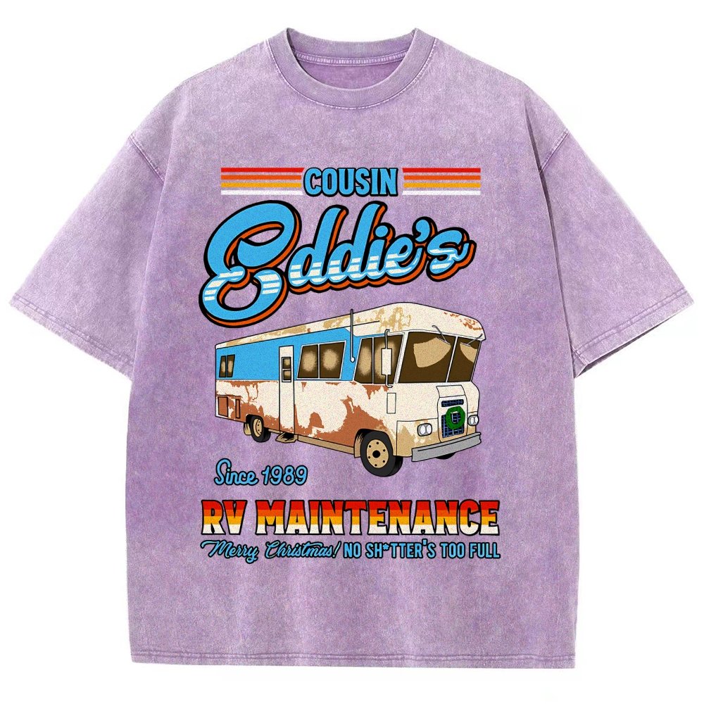 Holiday RV maintenance Christmas Humor Vintage Distressed T-shirt