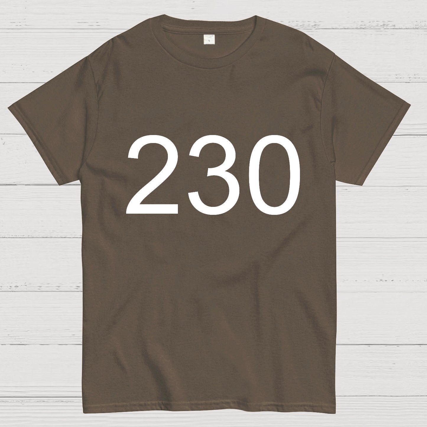 Number 230 Game Movie Geek T-Shirt