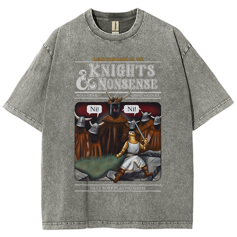 Knights & Nonsense Vintage Distressed T-shirt
