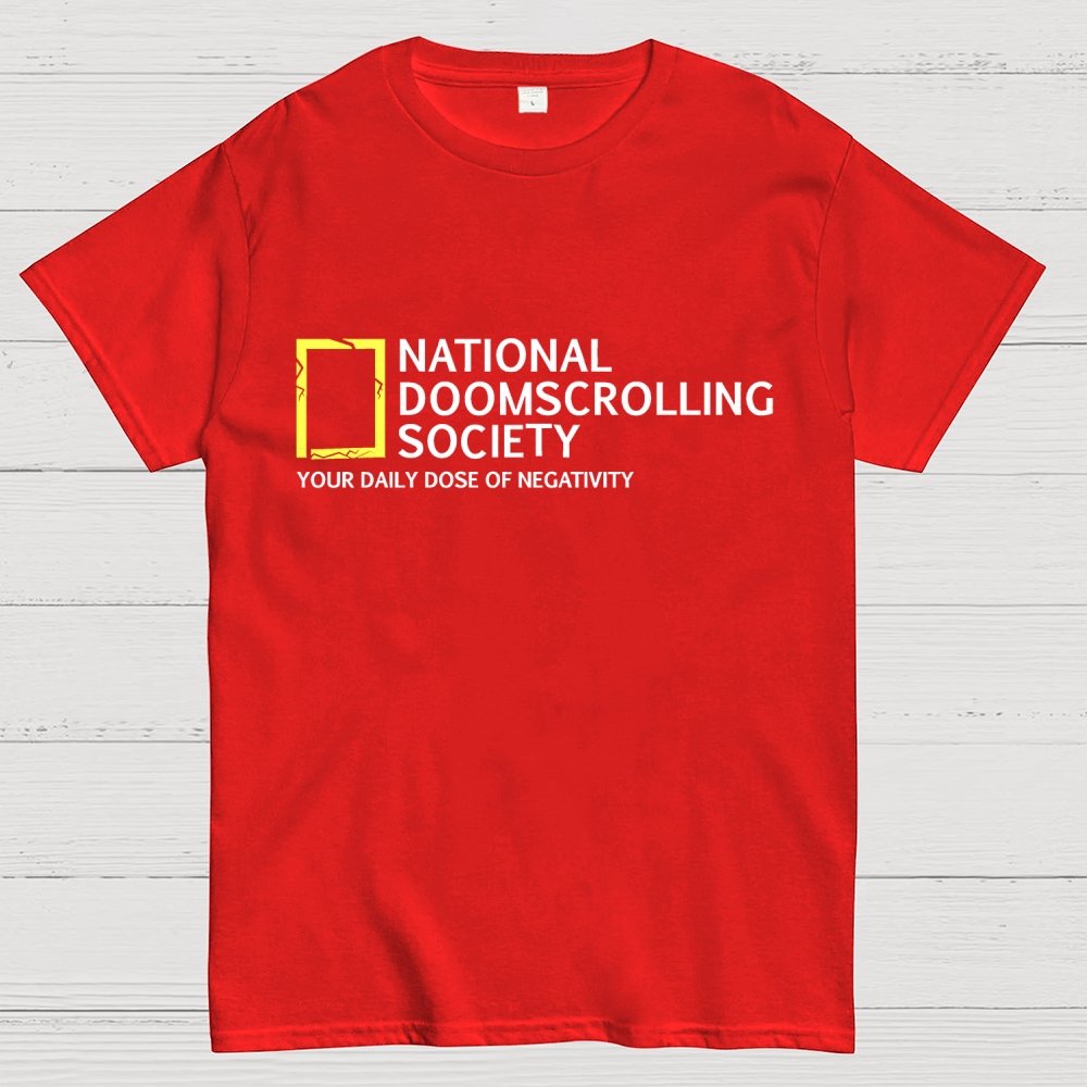 National Doomscrolling Society Geek T-Shirt
