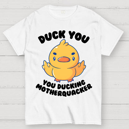Ducking Motherquacker Geek T-Shirt