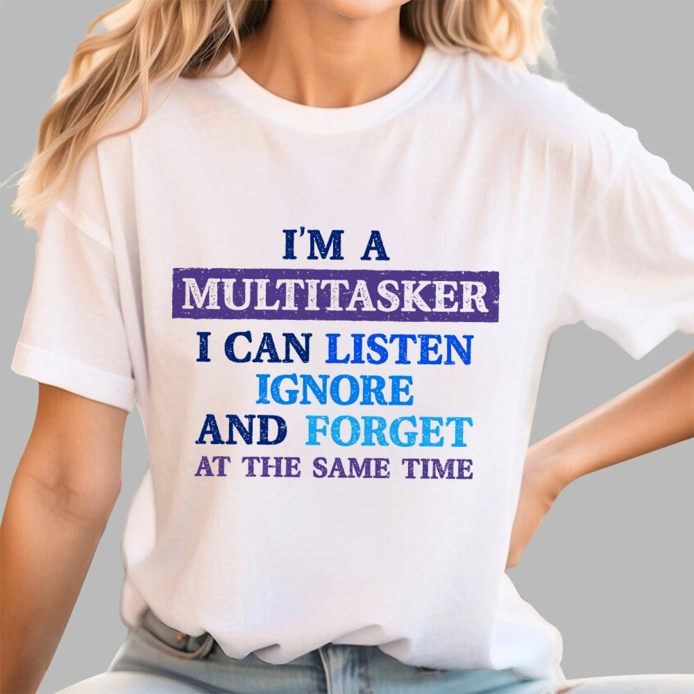 I'm A Multitasker Geek T-Shirt