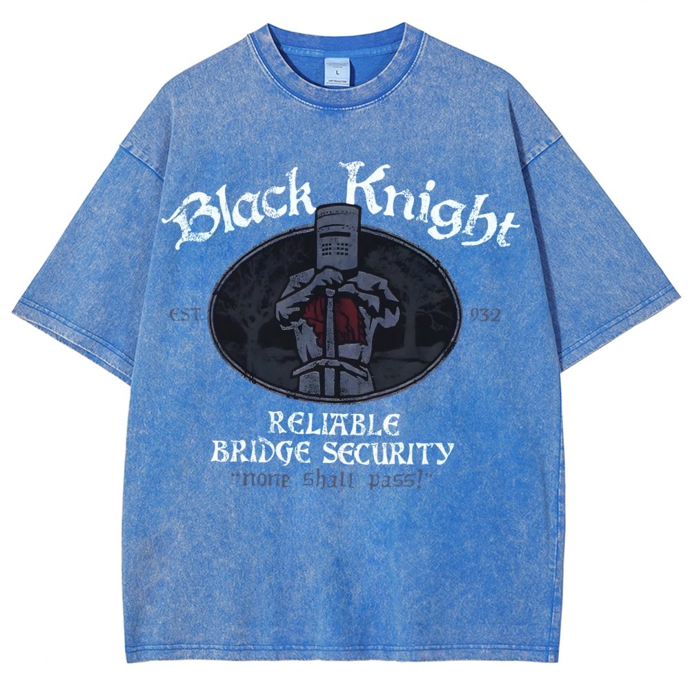 Black Knight Vintage Distressed T-shirt