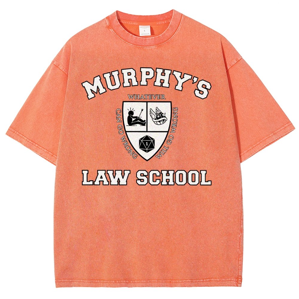 Murphy's Law School - Class of 2025 Vintage Distressed T-shirt