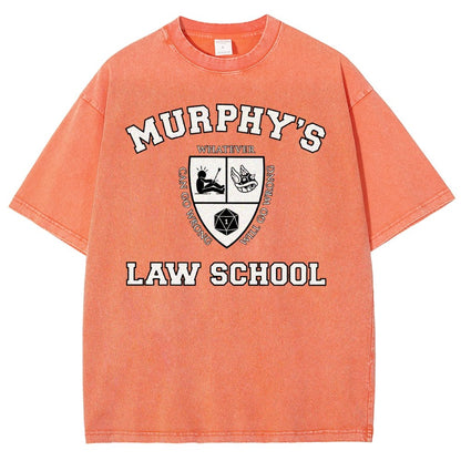 Murphy's Law School - Class of 2025 Vintage Distressed T-shirt
