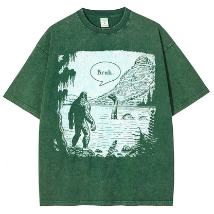 Bruh Vintage Distressed T-shirt