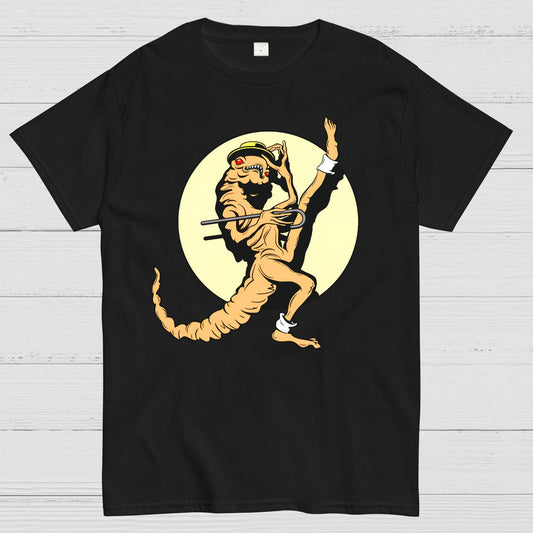 Space Creature Funny Magnet Geek T-Shirt