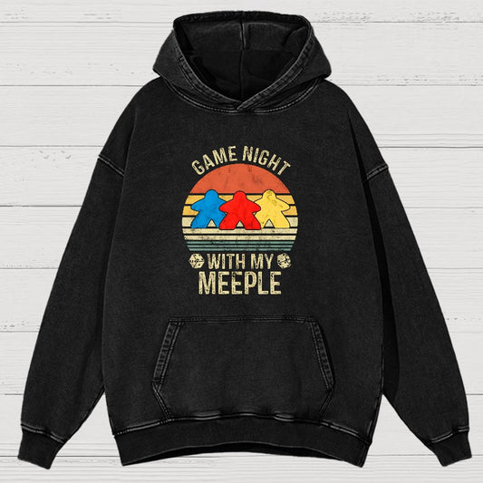 Board Game Vintage Distressed Hoodie