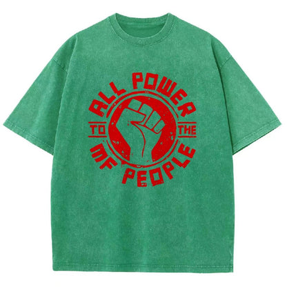 All Power Vintage Distressed T-shirt