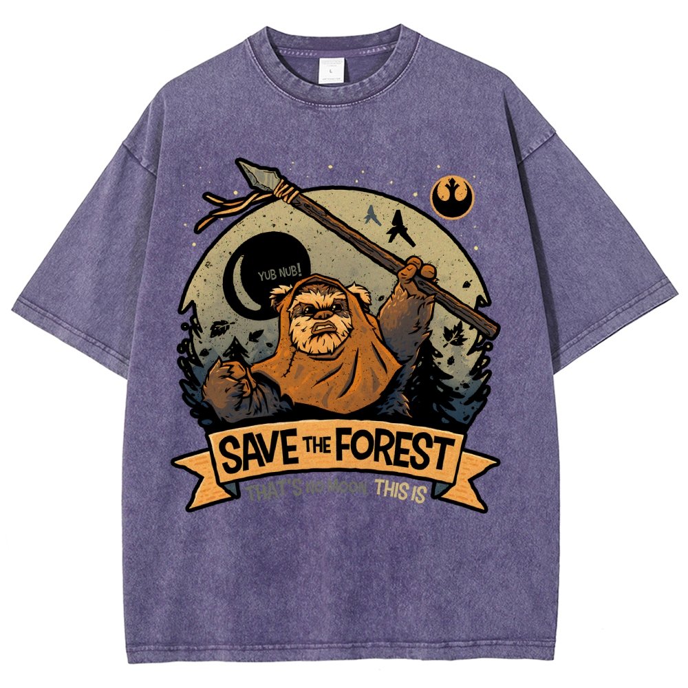 Save The Mystic Grove Vintage Distressed T-shirt