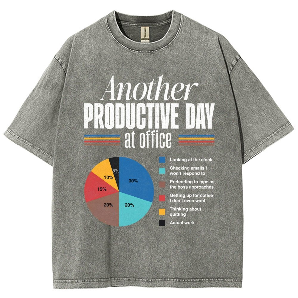 Another Productive Day Vintage Distressed T-shirt