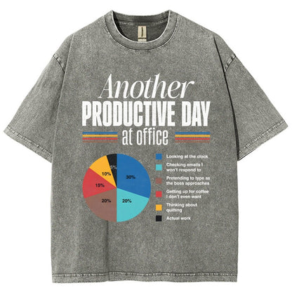 Another Productive Day Vintage Distressed T-shirt