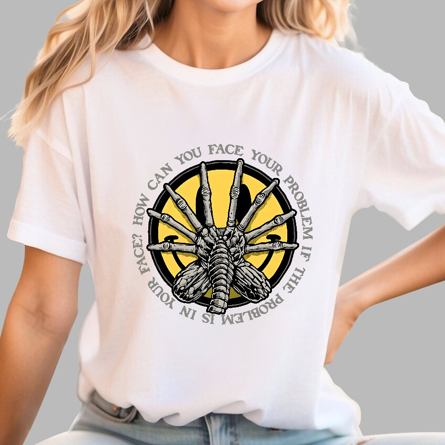 Face Problem Geek T-Shirt