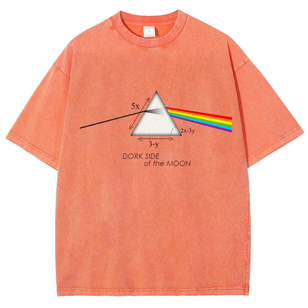 Dork World Of The Moon Vintage Distressed T-shirt