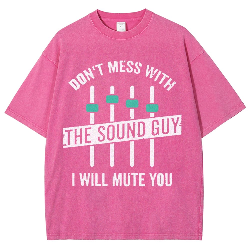 I Will Mute You Vintage Distressed T-shirt