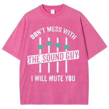 I Will Mute You Vintage Distressed T-shirt