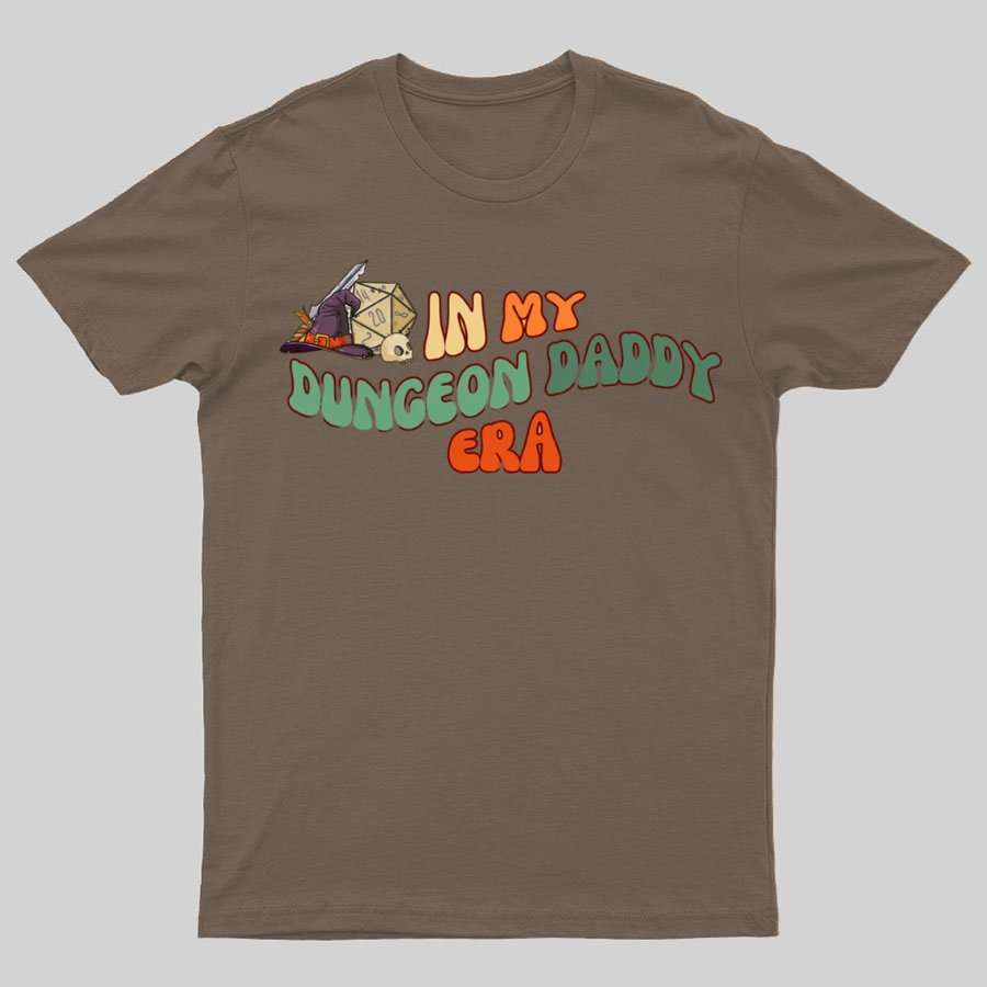 Dungeon Daddy Game Geeky T-Shirt