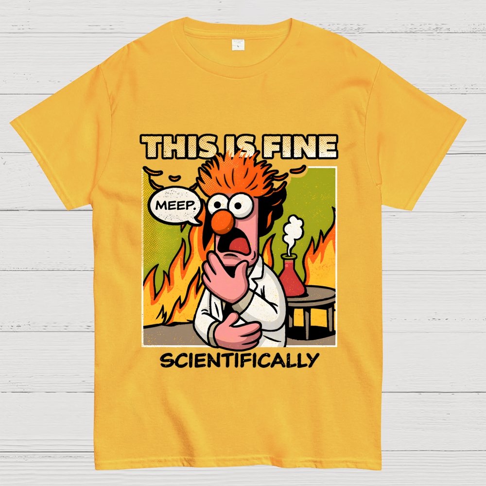 Scientifically Calculated Disaster Geek T-Shirt