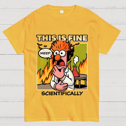 Scientifically Calculated Disaster Geek T-Shirt