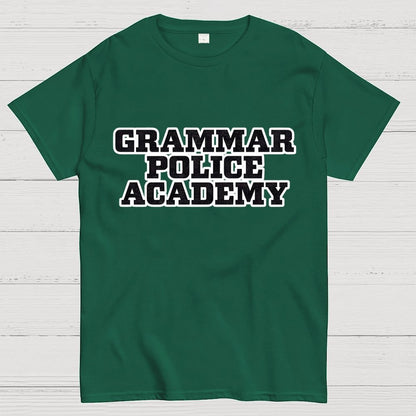 Grammar Police Academy Unisex Geek T-Shirt