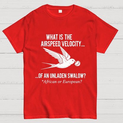 What Is The Airspeed Velocity...Art Print Geek T-Shirt