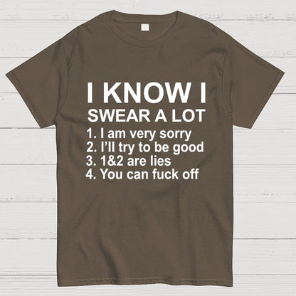 I Know I Swear A Lot Geek T-Shirt