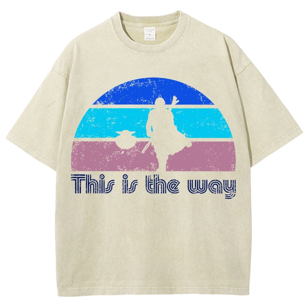The Retro Way Vintage Distressed T-shirt