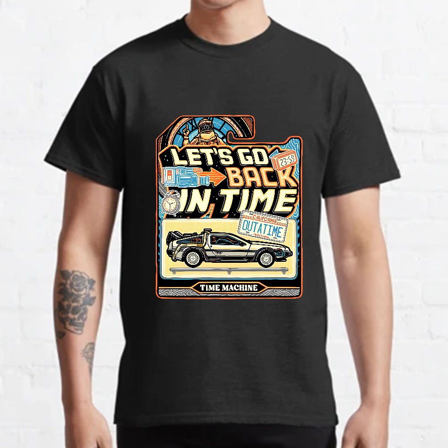 TIME MACHINE Nerdy T-Shirt