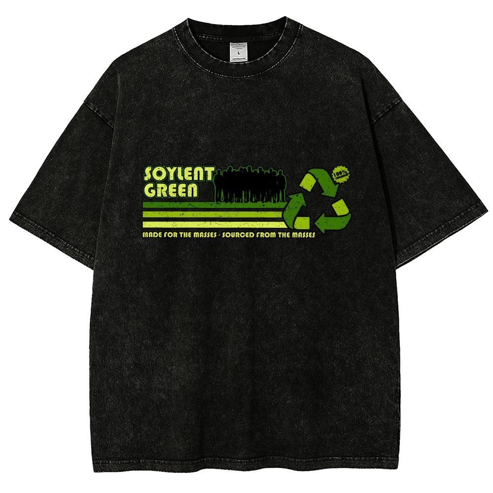 100 Percent Organic People Vintage Distressed T-shirt