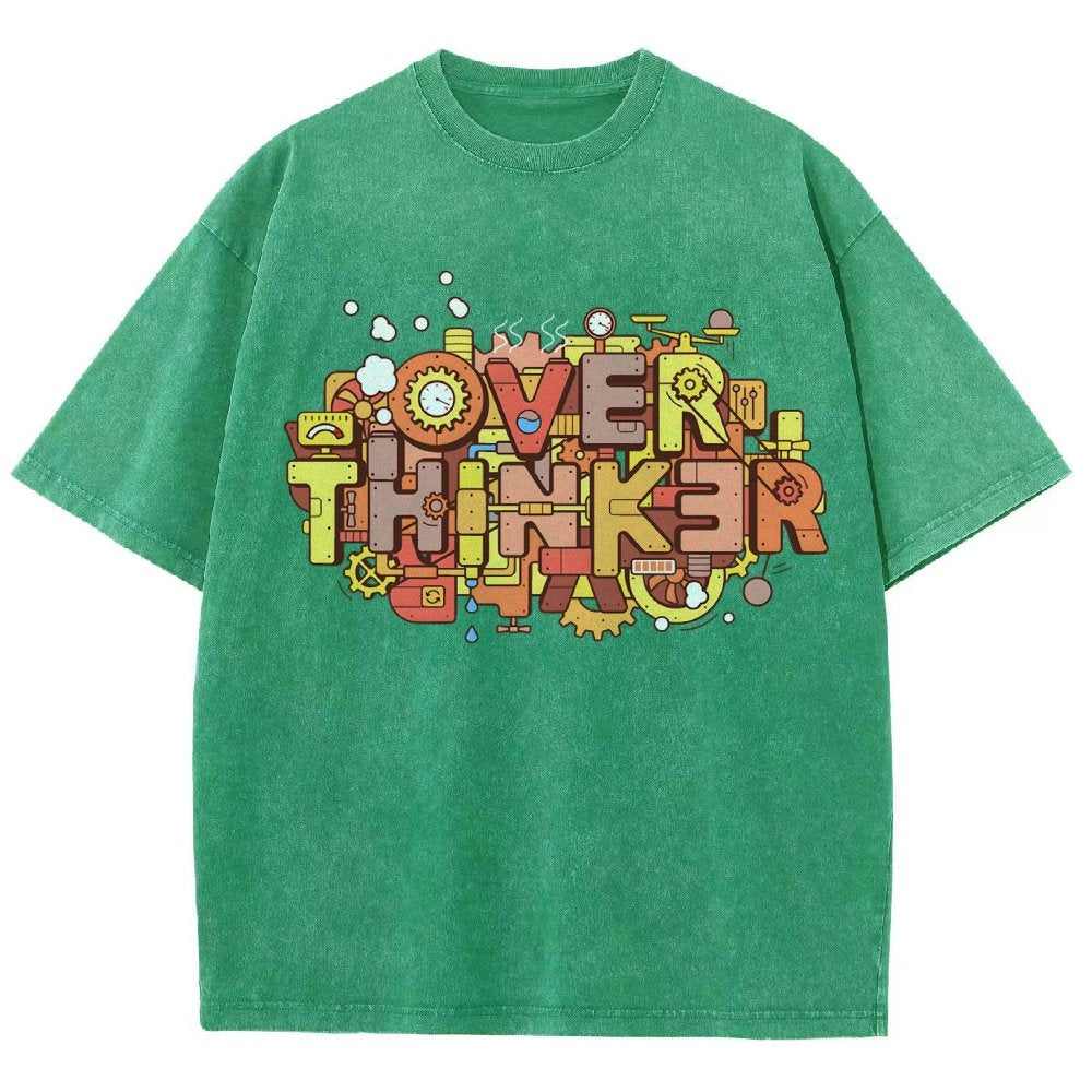 The Overthinker! Vintage Distressed T-shirt