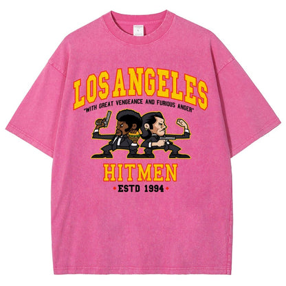 Los Angeles Hitmen Vintage Distressed T-shirt