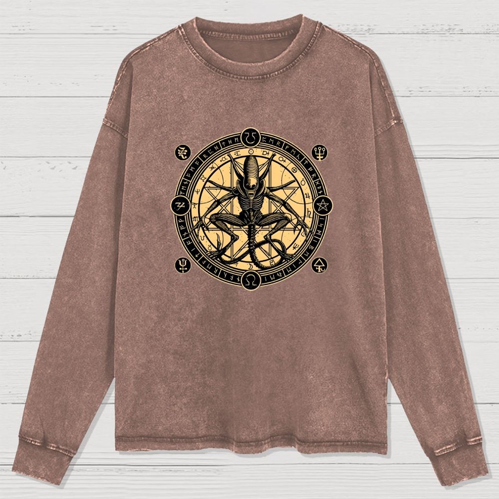 Creation Washed Long Sleeve Tee