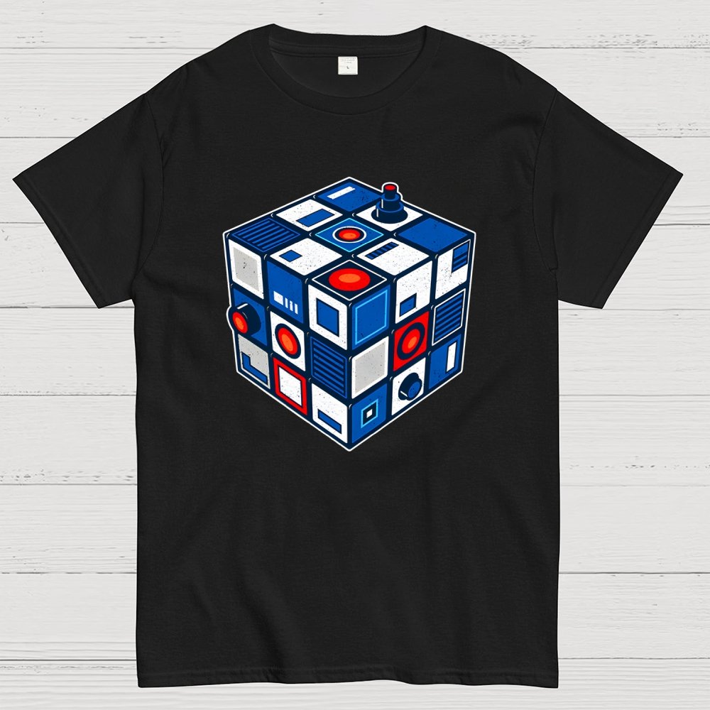 Droid Cube Geek T-Shirt