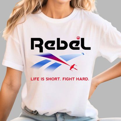 Life Is Short. Fight Hard. Geek T-Shirt