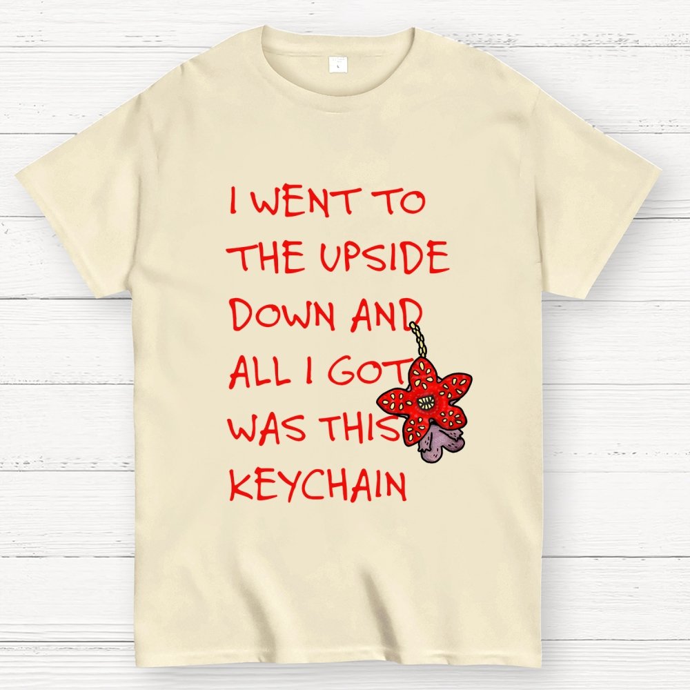Upside Down Keychain Geek T-Shirt