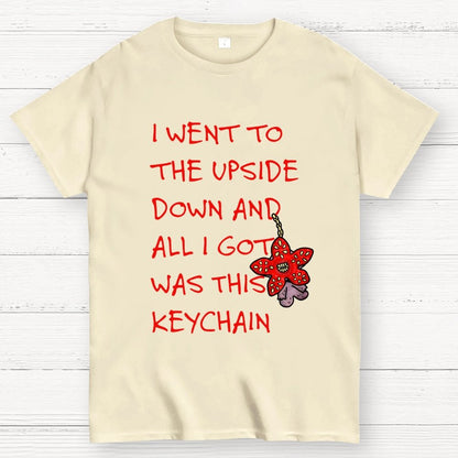 Upside Down Keychain Geek T-Shirt