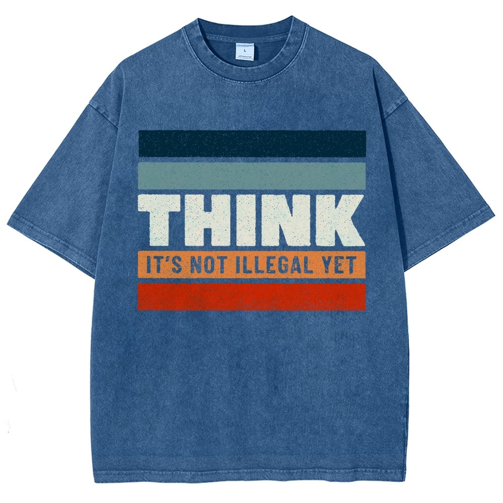 Think – Still Legal Vintage Distressed T-shirt