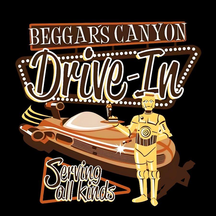 Desert Valley Drive-In Geek T-Shirt