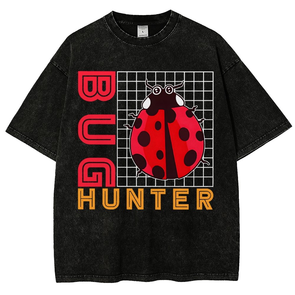 Bug Hunter Vintage Distressed T-shirt
