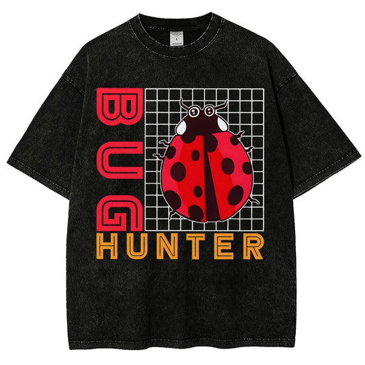 Bug Hunter Vintage Distressed T-shirt
