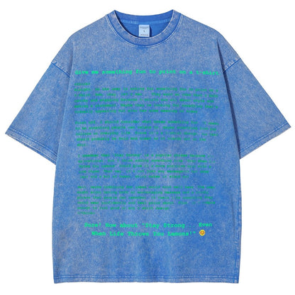 DeepSeek-R1 is Not Good at T-shirts Vintage Distressed T-shirt