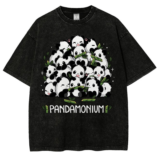 Pandamonium Vintage Distressed T-shirt