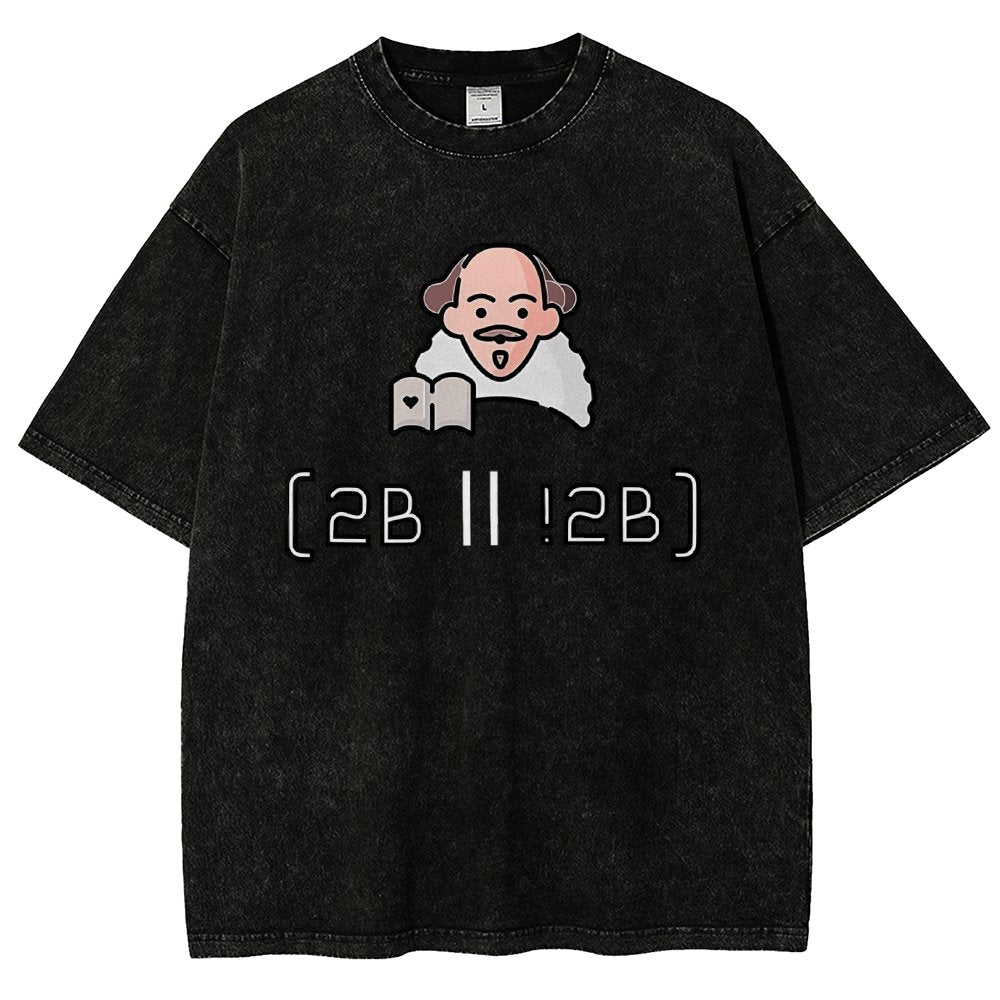 To Be Or Not To Be That Is The Question Essential Vintage Distressed T-shirt