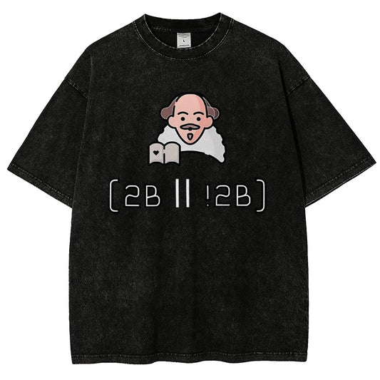 To Be Or Not To Be That Is The Question Essential Vintage Distressed T-shirt