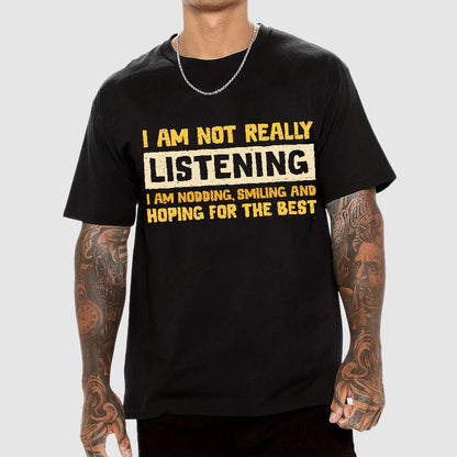 Hoping For The Best Geek T-Shirt