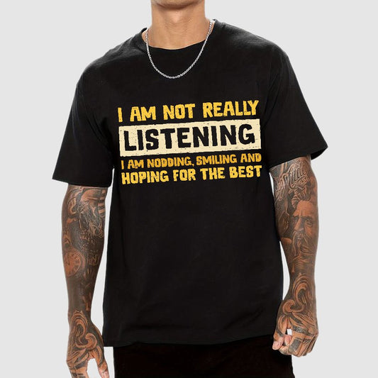 Hoping For The Best Geek T-Shirt