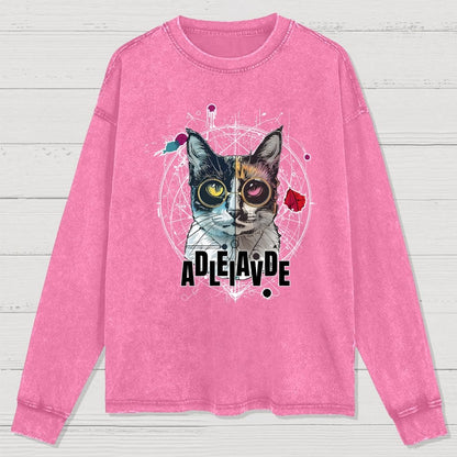 Schrödinger's Cat Washed Long Sleeve Tee