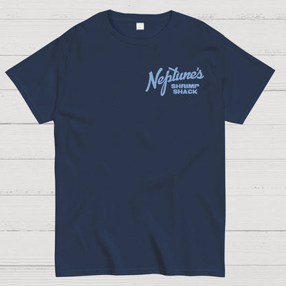 Neptune's Shrimp Shack Front And Back Printing Geek T-Shirt
