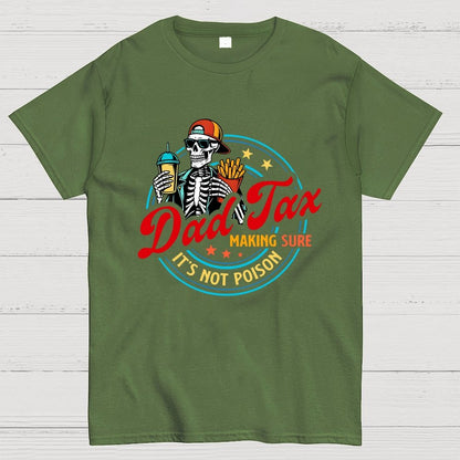 Funny Dad Tax Geek T-Shirt